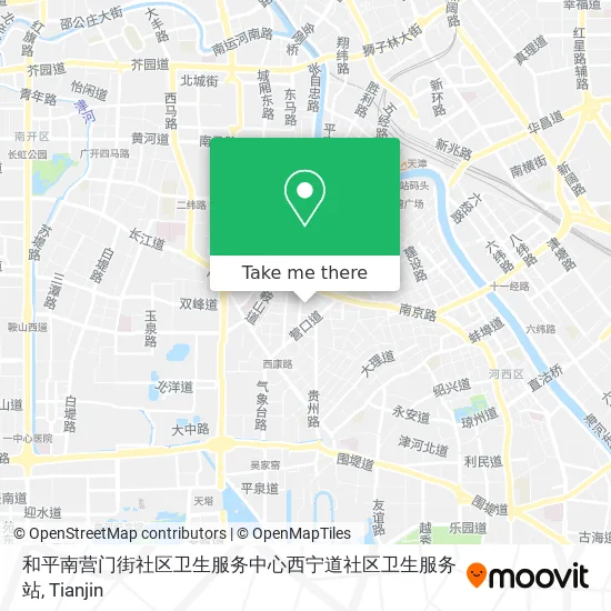 和平南营门街社区卫生服务中心西宁道社区卫生服务站 map