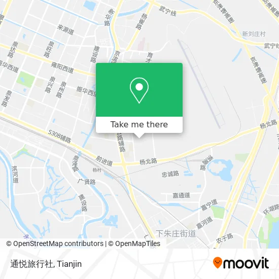 通悦旅行社 map