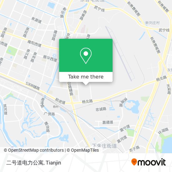 二号道电力公寓 map