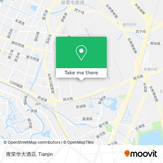 雍荣华大酒店 map
