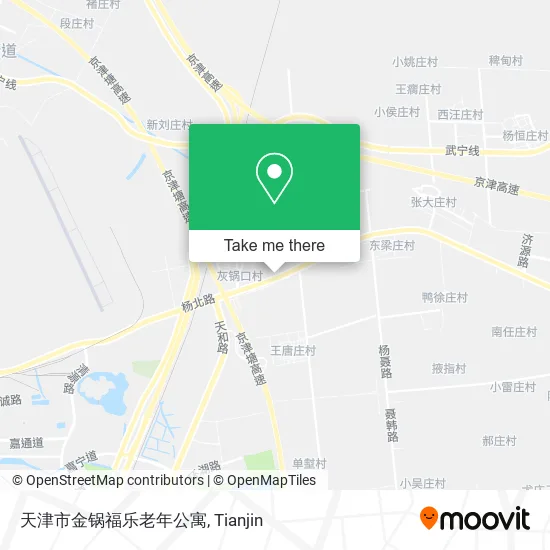 天津市金锅福乐老年公寓 map