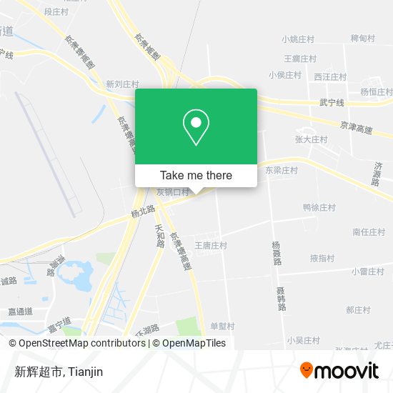 新辉超市 map