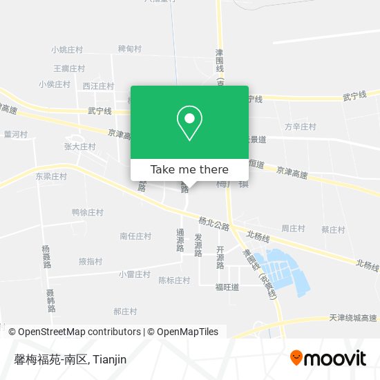 馨梅福苑-南区 map