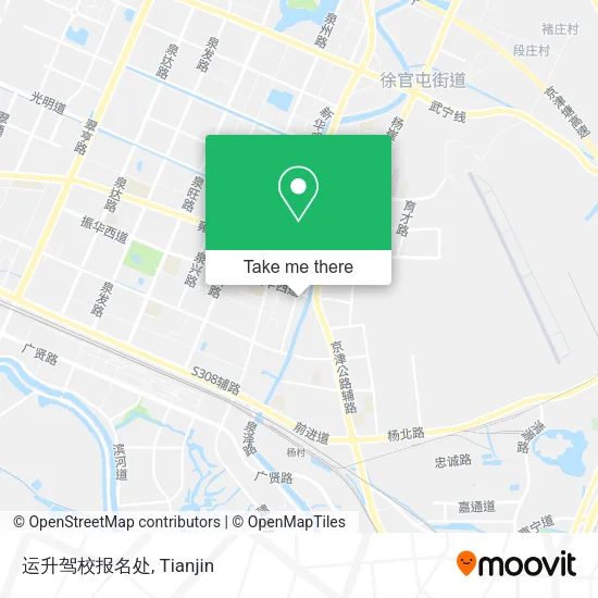运升驾校报名处 map