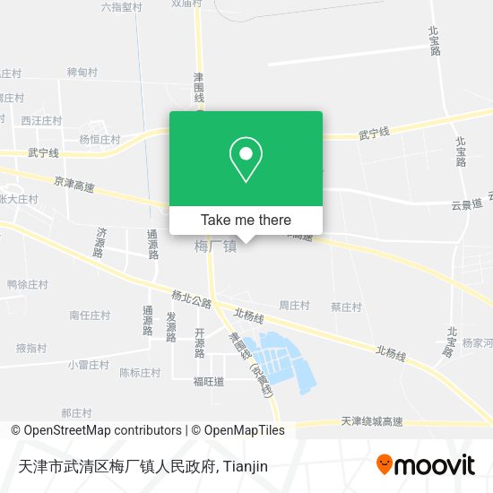 天津市武清区梅厂镇人民政府 map
