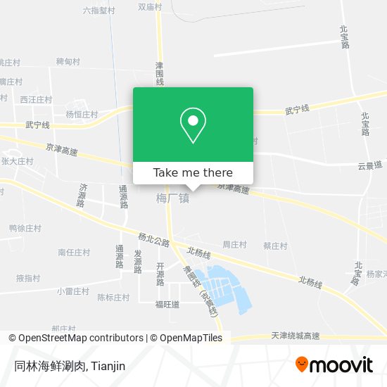 同林海鲜涮肉 map