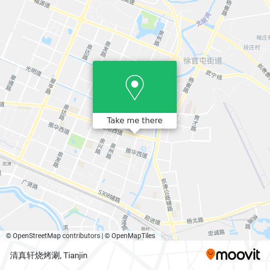 清真轩烧烤涮 map