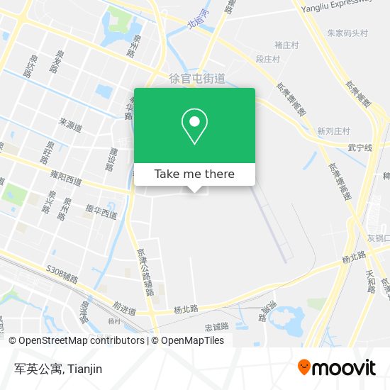 军英公寓 map