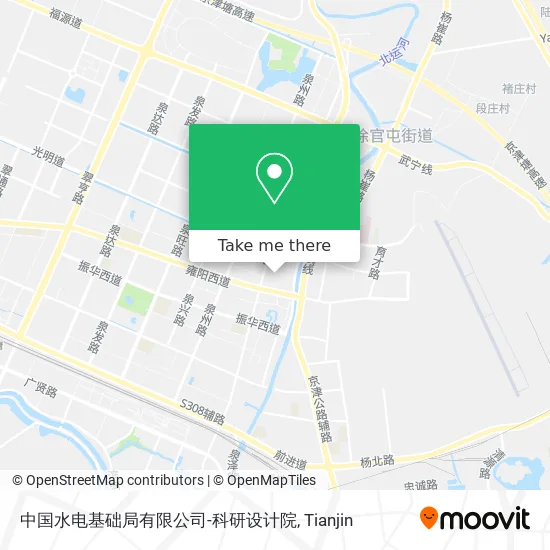中国水电基础局有限公司-科研设计院 map
