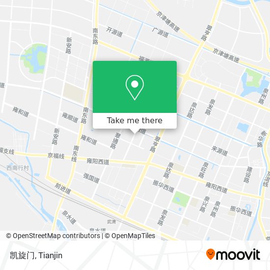 凯旋门 map