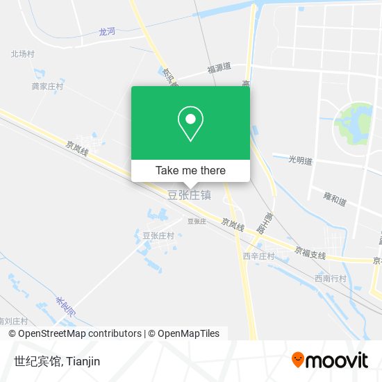 世纪宾馆 map