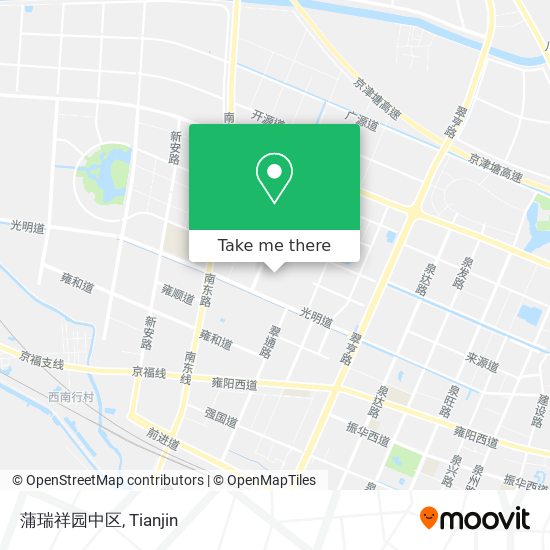 蒲瑞祥园中区 map