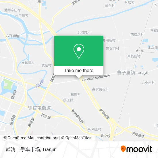 武清二手车市场 map