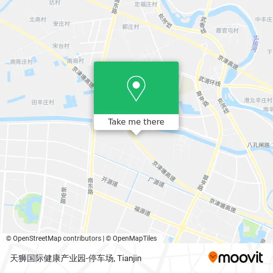 天狮国际健康产业园-停车场 map