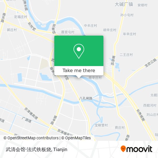 武清会馆-法式铁板烧 map