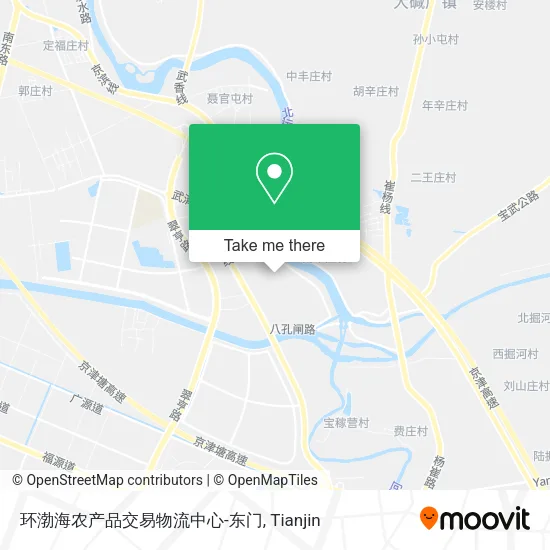 环渤海农产品交易物流中心-东门 map