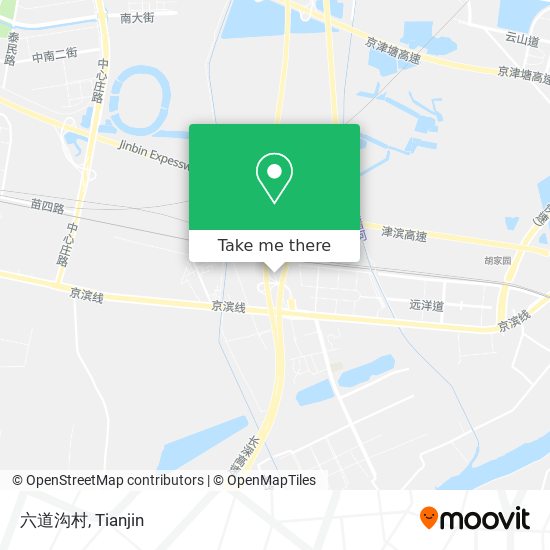 六道沟村 map