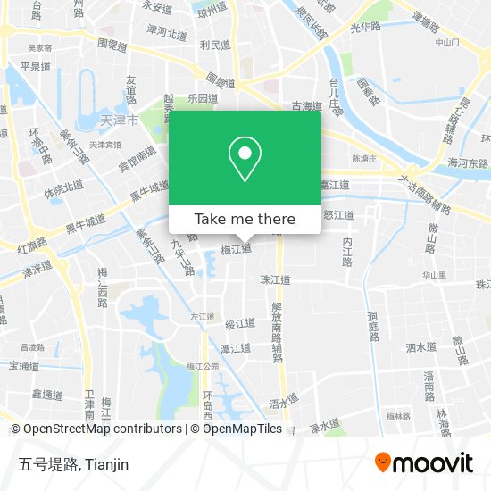 五号堤路 map