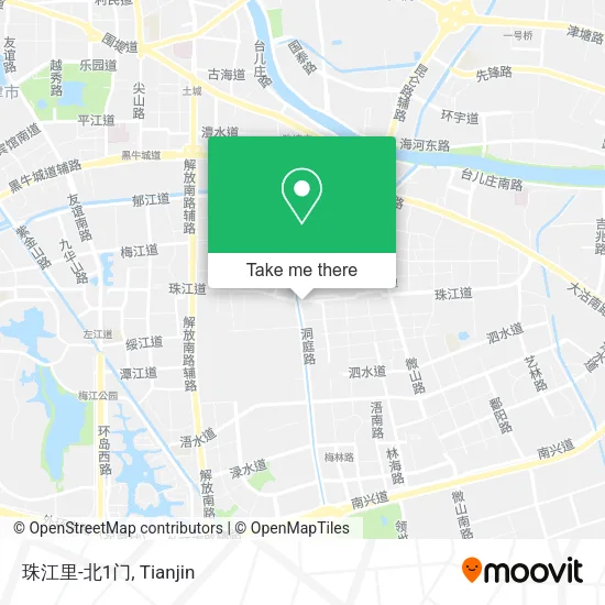 珠江里-北1门 map