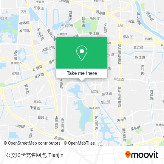 公交IC卡充售网点 map