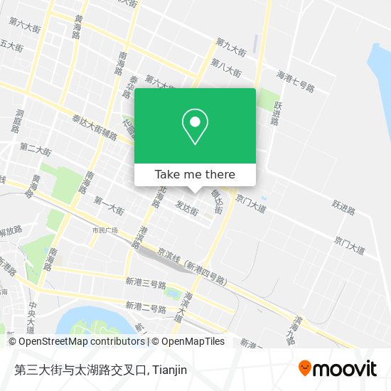 第三大街与太湖路交叉口 map