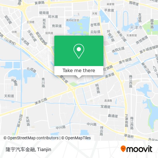 隆宇汽车金融 map