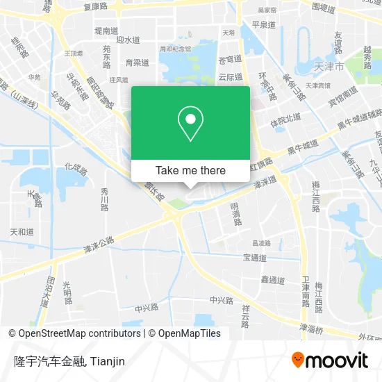 隆宇汽车金融 map