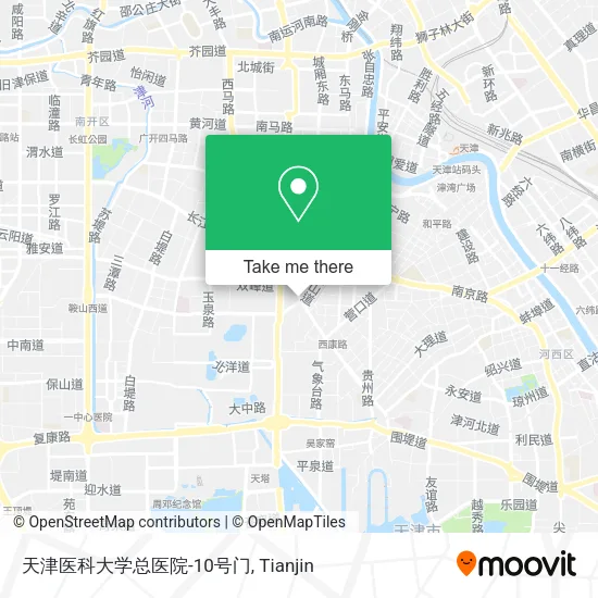 天津医科大学总医院-10号门 map