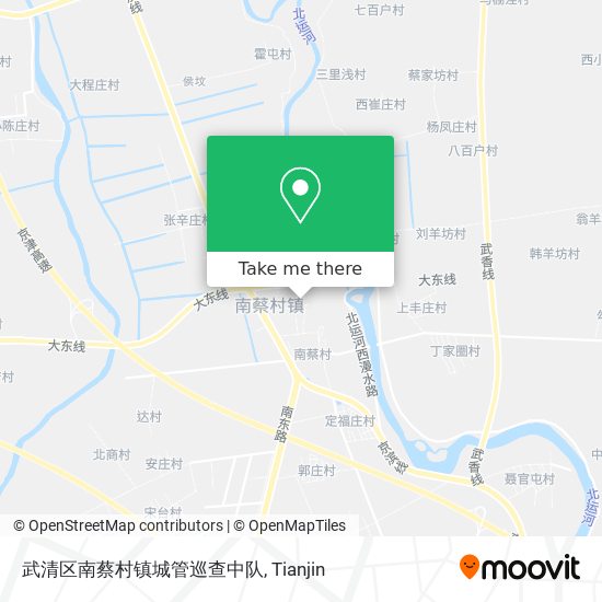 武清区南蔡村镇城管巡查中队 map