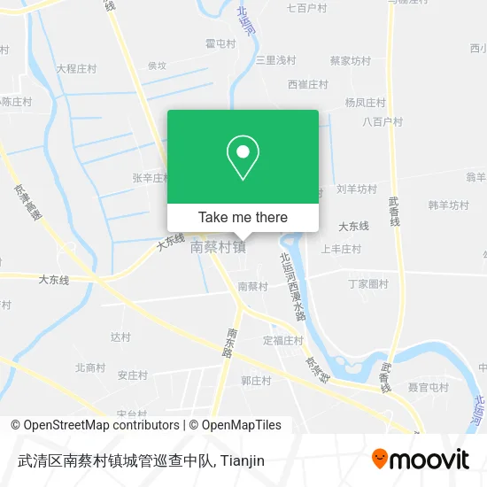 武清区南蔡村镇城管巡查中队 map