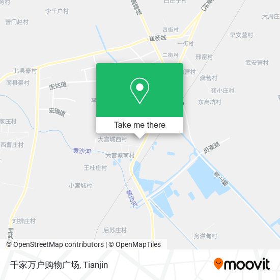 千家万户购物广场 map
