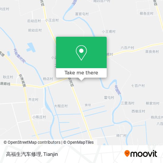 高福生汽车修理 map