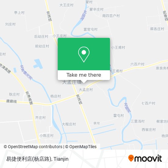 易捷便利店(杨店路) map