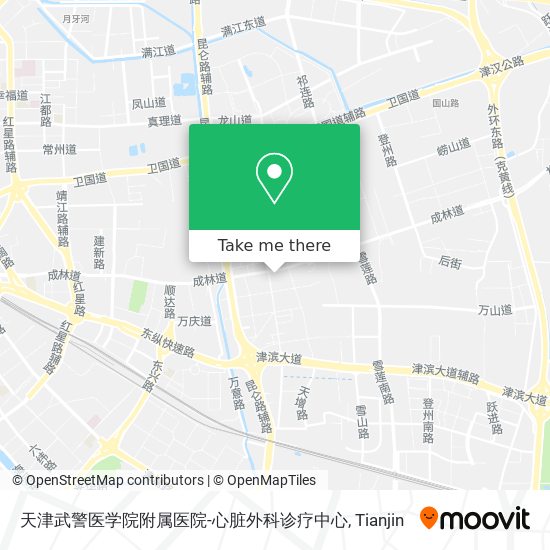 天津武警医学院附属医院-心脏外科诊疗中心 map