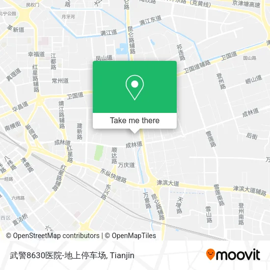 武警8630医院-地上停车场 map