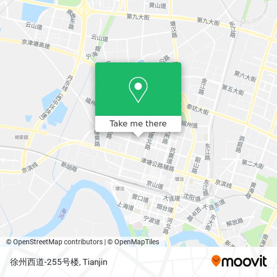徐州西道-255号楼 map