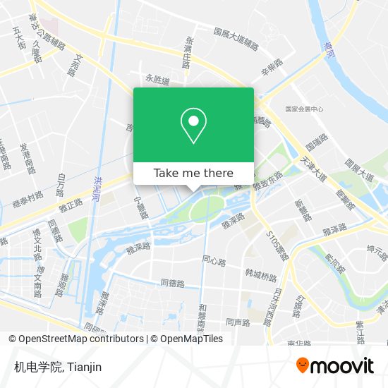 机电学院 map