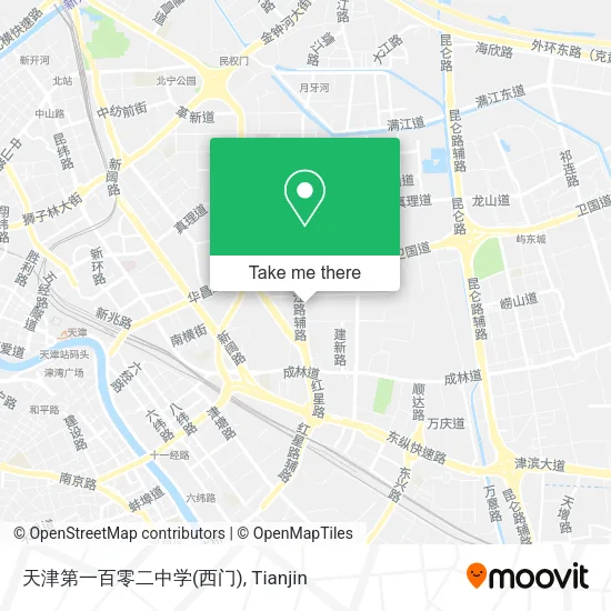 天津第一百零二中学(西门) map