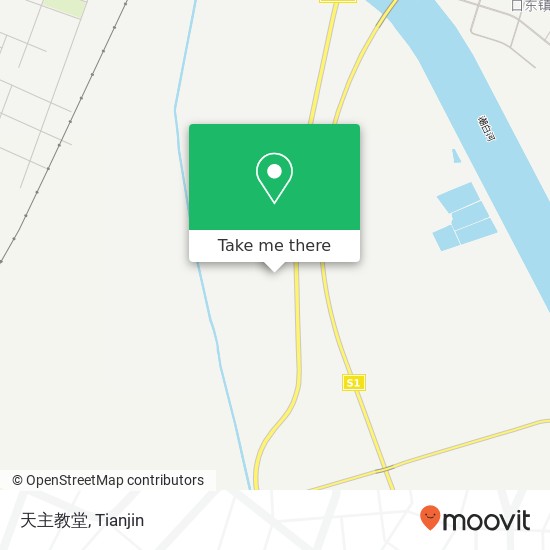 天主教堂 map