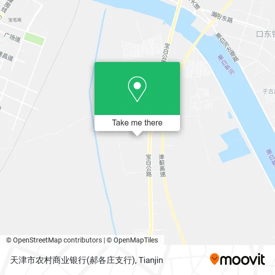 天津市农村商业银行(郝各庄支行) map