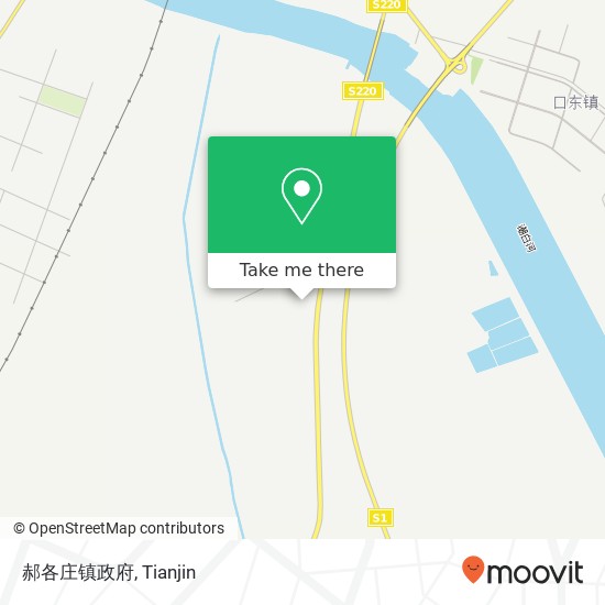 郝各庄镇政府 map