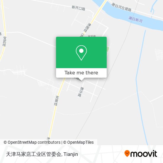 天津马家店工业区管委会 map