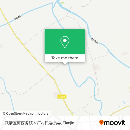 武清区河西务镇木厂村民委员会 map
