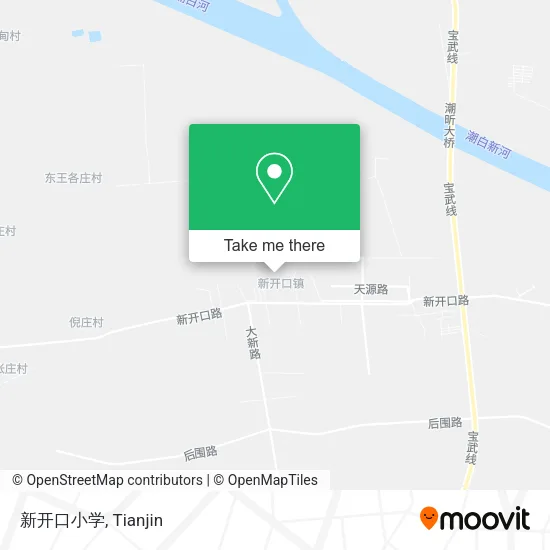 新开口小学 map