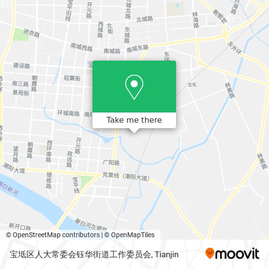 宝坻区人大常委会钰华街道工作委员会 map