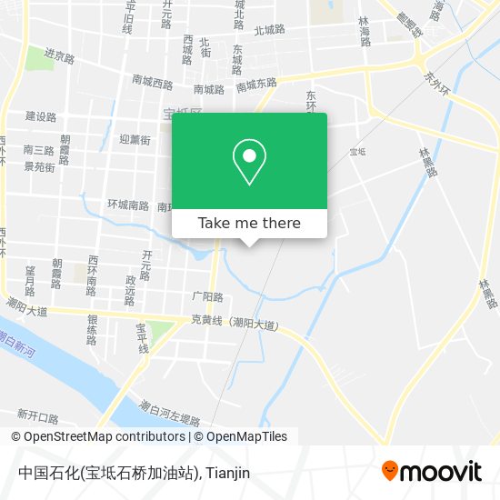 中国石化(宝坻石桥加油站) map