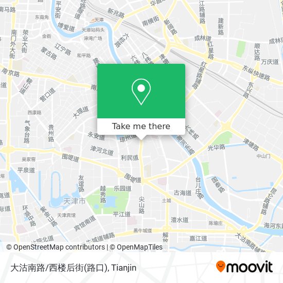 大沽南路/西楼后街(路口) map