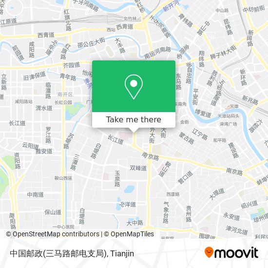 中国邮政(三马路邮电支局) map