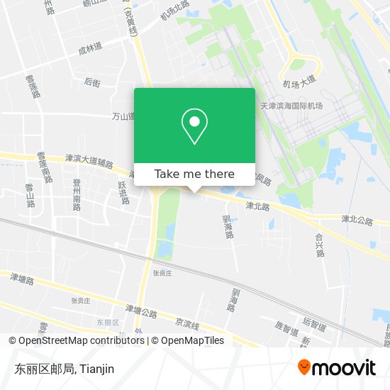 东丽区邮局 map