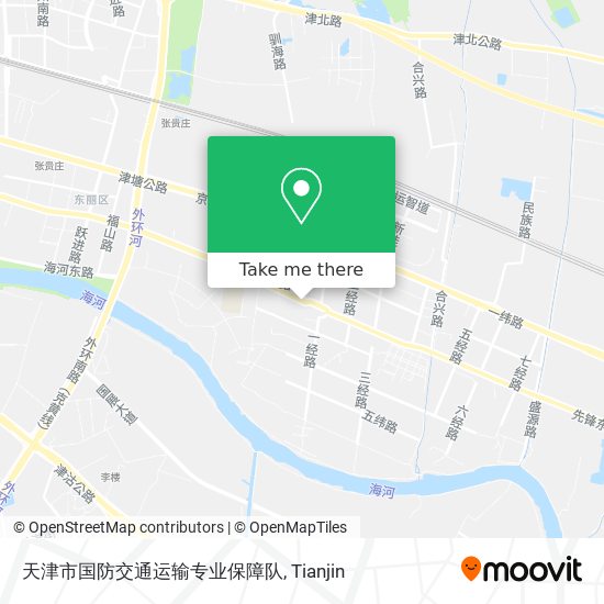 天津市国防交通运输专业保障队 map